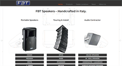 Desktop Screenshot of fbtusa.com