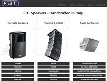 Tablet Screenshot of fbtusa.com